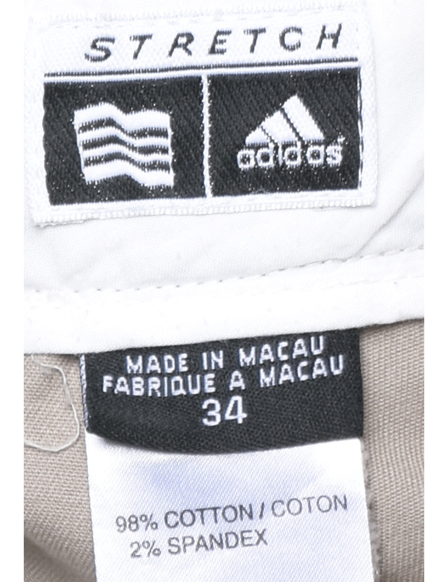 Adidas Beige Shorts - W34 L8